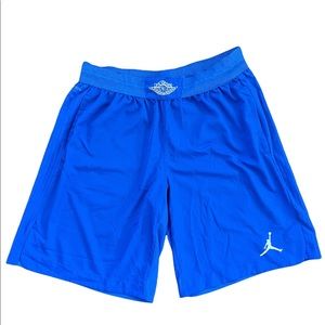 Jordan Men’s Shimmer basketball blue shorts size XL